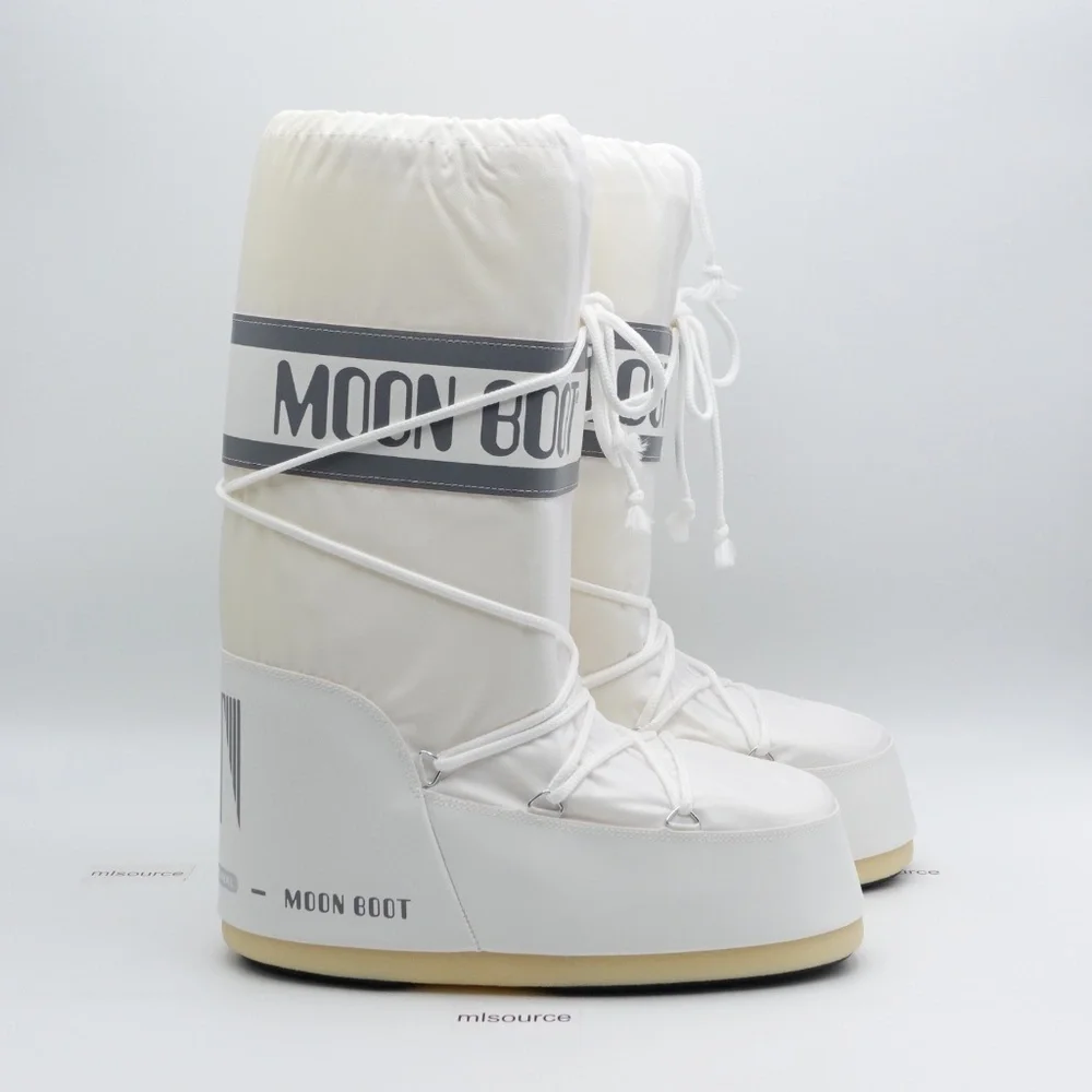 NEW Men's Moon Boot Icon Nylon Winter Snow Boots 14004400-006
